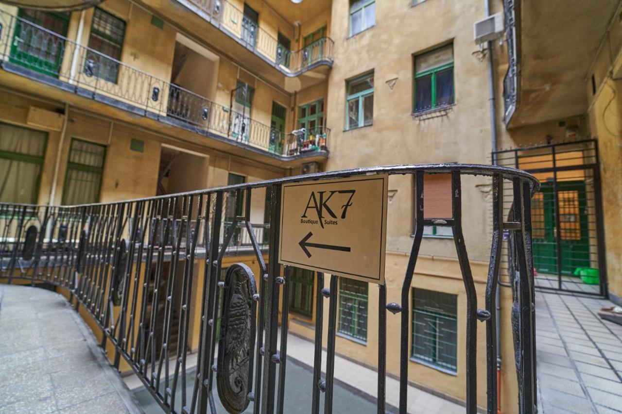 Ak7 Boutique Suites Budapest Eksteriør bilde